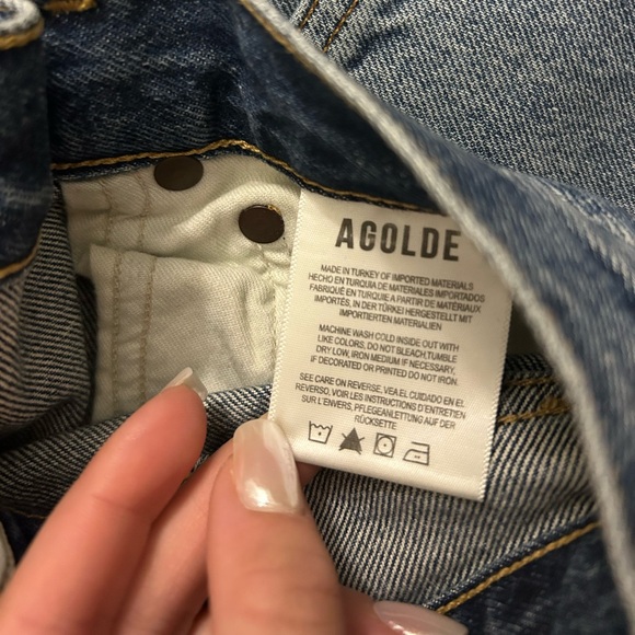 ‘90s Jean - AGOLDE - Size 25 - Color: Imagine - NWOT - Picture 12 of 13